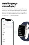 I8 Pro Max Smart Watch - Call Answering, Fitness Tracking, Custom Dials, Gift for Men & Women