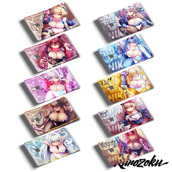 Image of Holo Nikke Waifu Card Covers!