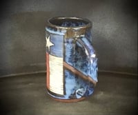 Image 2 of Cobalt Blue Texas Pint from Bruen Pottery