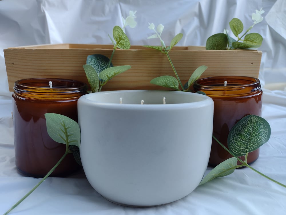 Image of Coconut Soy Candle (Large) 15 oz
