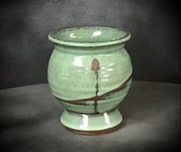 Image 1 of Small Copper Green planter 