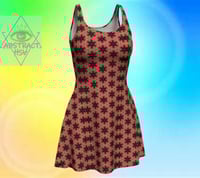 Image 1 of Peach Kaleidoscope Dress
