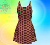 Image 3 of Peach Kaleidoscope Dress