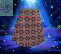 Image 1 of Glitter Kaleidoscopic Flare Skirt