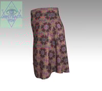 Image 2 of Glitter Kaleidoscopic Flare Skirt