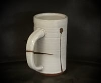 Image 5 of Plain Snow White Beer Stein from Bruen Pottery