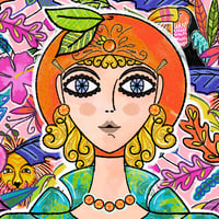 Image 1 of Orange Lady