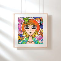 Image 2 of Orange Lady