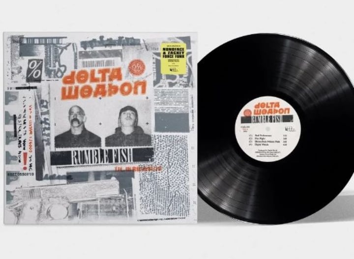 *SIGNED* DELTA WEAPON - RUMBLEFISH RECORD (SIGNED BY N8NOFACE AND ZACKEY FORCE FUNK)