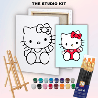 Image 2 of HELLO KITTY PAINT KITS