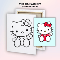 Image 4 of HELLO KITTY PAINT KITS