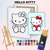 Image 1 of HELLO KITTY PAINT KITS