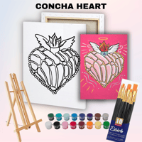 Image 1 of CONCHA HEART PAINT KITS