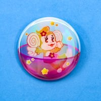 Image 3 of Super Monkey Ball Holographic Buttons