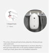 Tuya Zigbee Smart Curtain Motor - Electric Automatic Curtain Robot with App and Voice Control