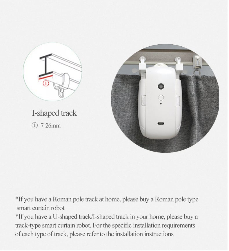 Tuya Zigbee Smart Curtain Motor - Electric Automatic Curtain Robot with App and Voice Control