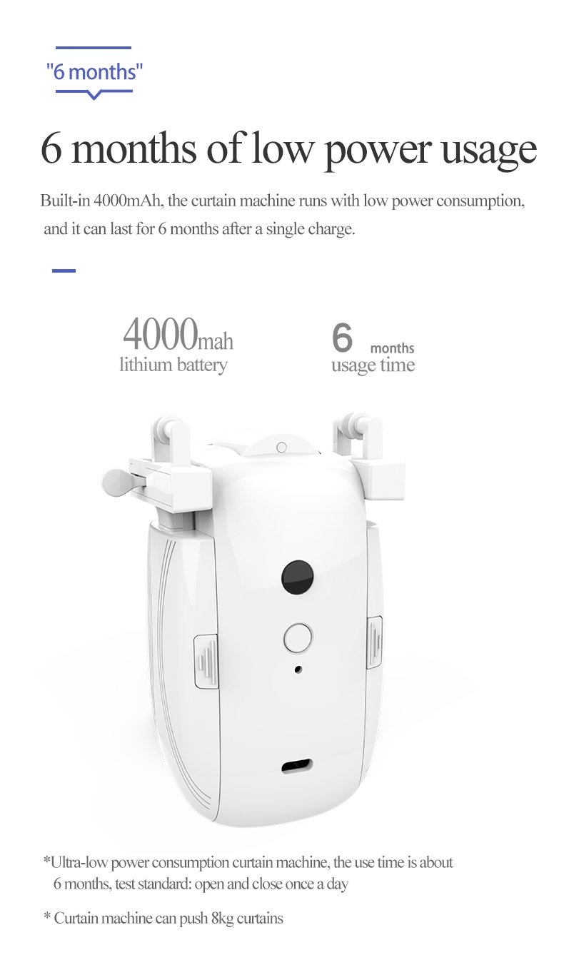Tuya Zigbee Smart Curtain Motor - Electric Automatic Curtain Robot with App and Voice Control