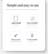 Tuya Zigbee Smart Curtain Motor - Electric Automatic Curtain Robot with App and Voice Control
