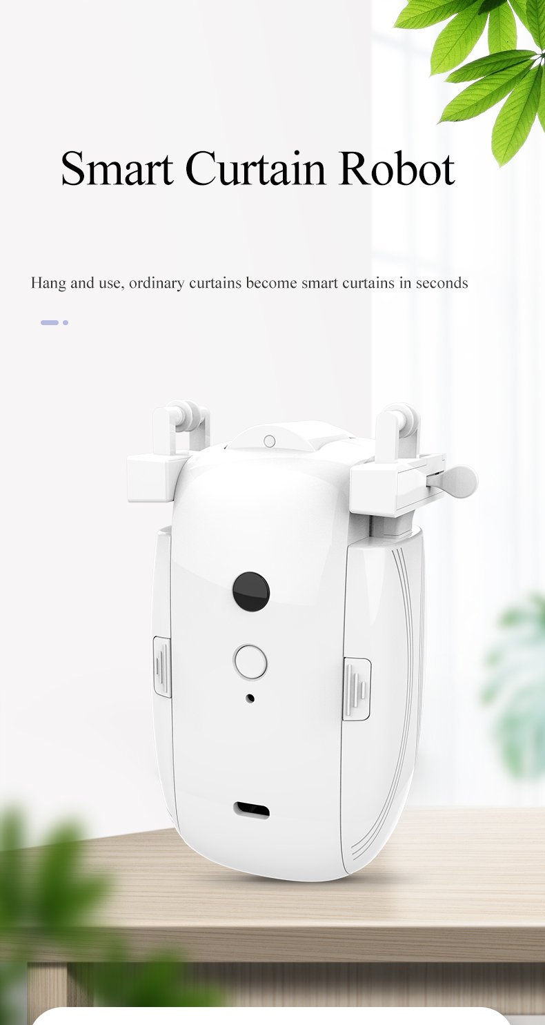 Tuya Zigbee Smart Curtain Motor - Electric Automatic Curtain Robot with App and Voice Control