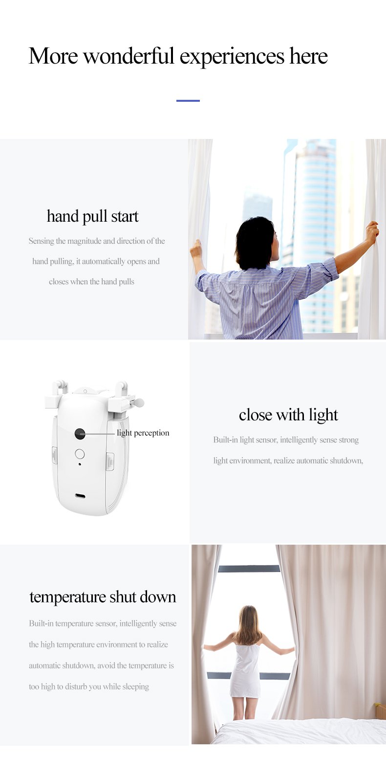 Tuya Zigbee Smart Curtain Motor - Electric Automatic Curtain Robot with App and Voice Control