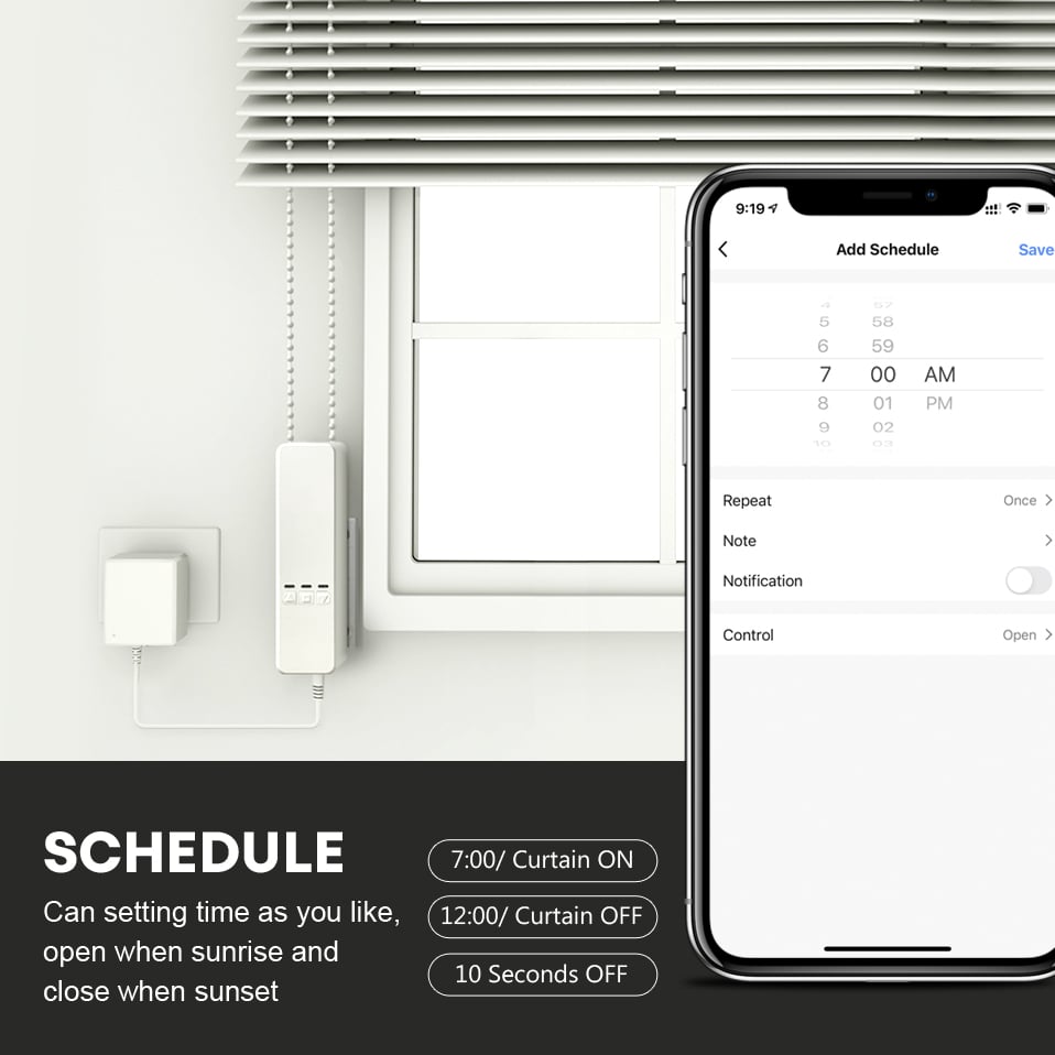 AVATTO WiFi Tuya Smart Roller Blinds Motor