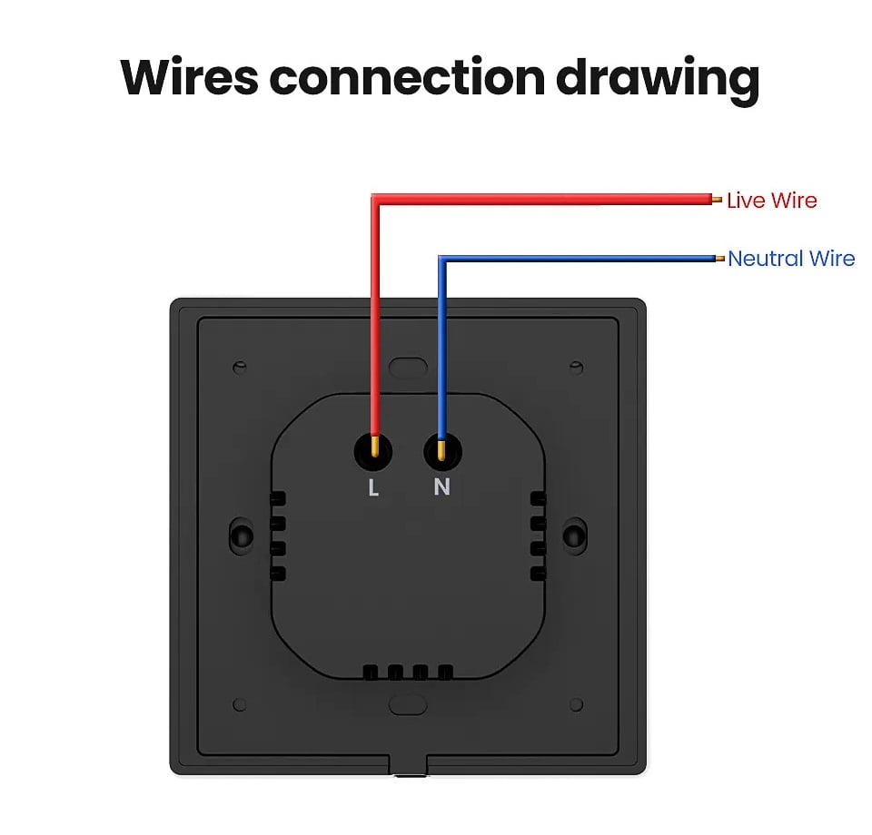 SIXWGH Smart Home Automation Touch Control Panel Hub - Compatible with WiFi, Zigbee, Bluetooth
