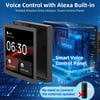 SIXWGH Smart Home Automation Touch Control Panel Hub - Compatible with WiFi, Zigbee, Bluetooth