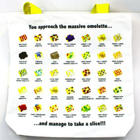 Image 1 of Double-Sided Giant Omelette Tote Bag