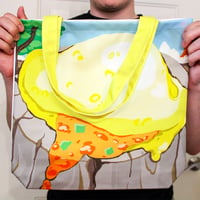 Image 2 of Double-Sided Giant Omelette Tote Bag