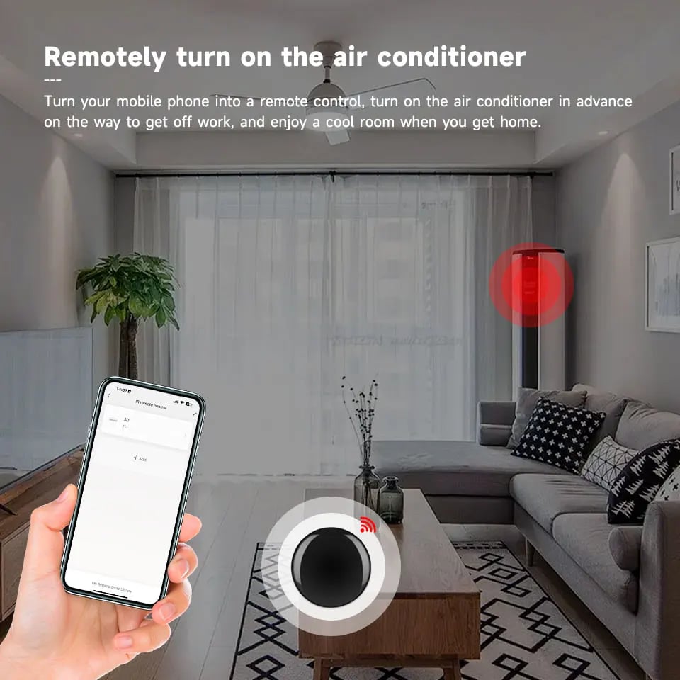Tuya WiFi IR Remote Control - Smart Home Universal Infrared Controller for Alexa, Google Home