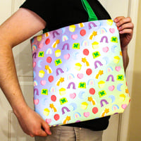 Image 1 of Lucky Marshmallow Tote Bag