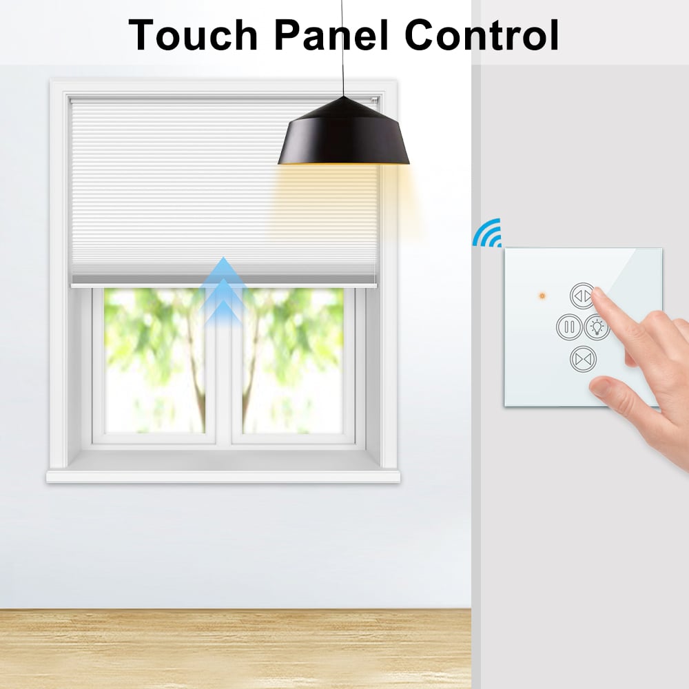 WiFi Curtain Light Switch for Roller Shutter Blinds App Remote Control Google Home Alexa