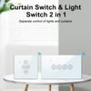 WiFi Curtain Light Switch for Roller Shutter Blinds App Remote Control Google Home Alexa