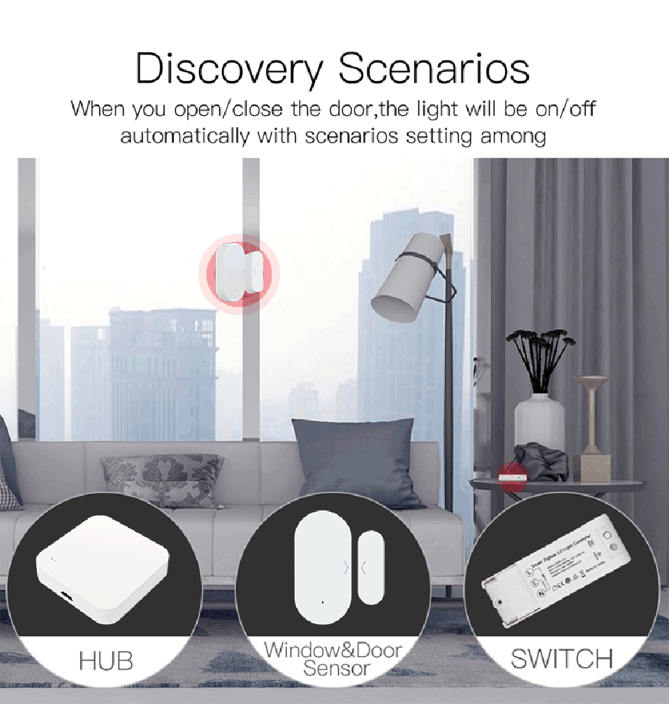 Wireless Hub Gateway For Smart Home Automation for Zigbee Devices Via Smart Life