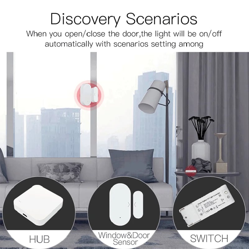 Wireless Hub Gateway For Smart Home Automation for Zigbee Devices Via Smart Life
