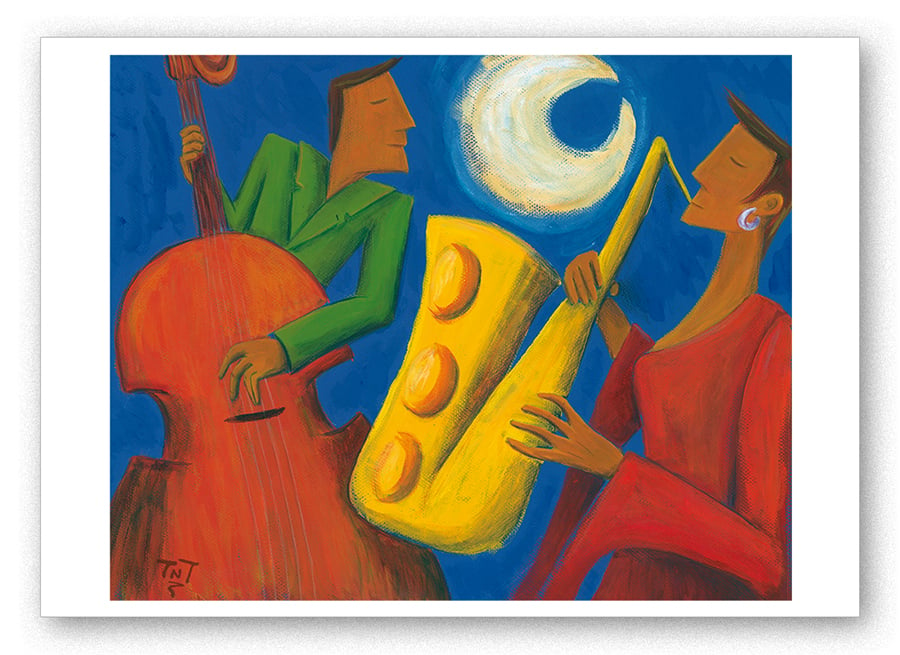 Image of NOCHES DE JAZZ - print -