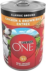 Purina ONE Classic Ground Chicken and Brown Rice