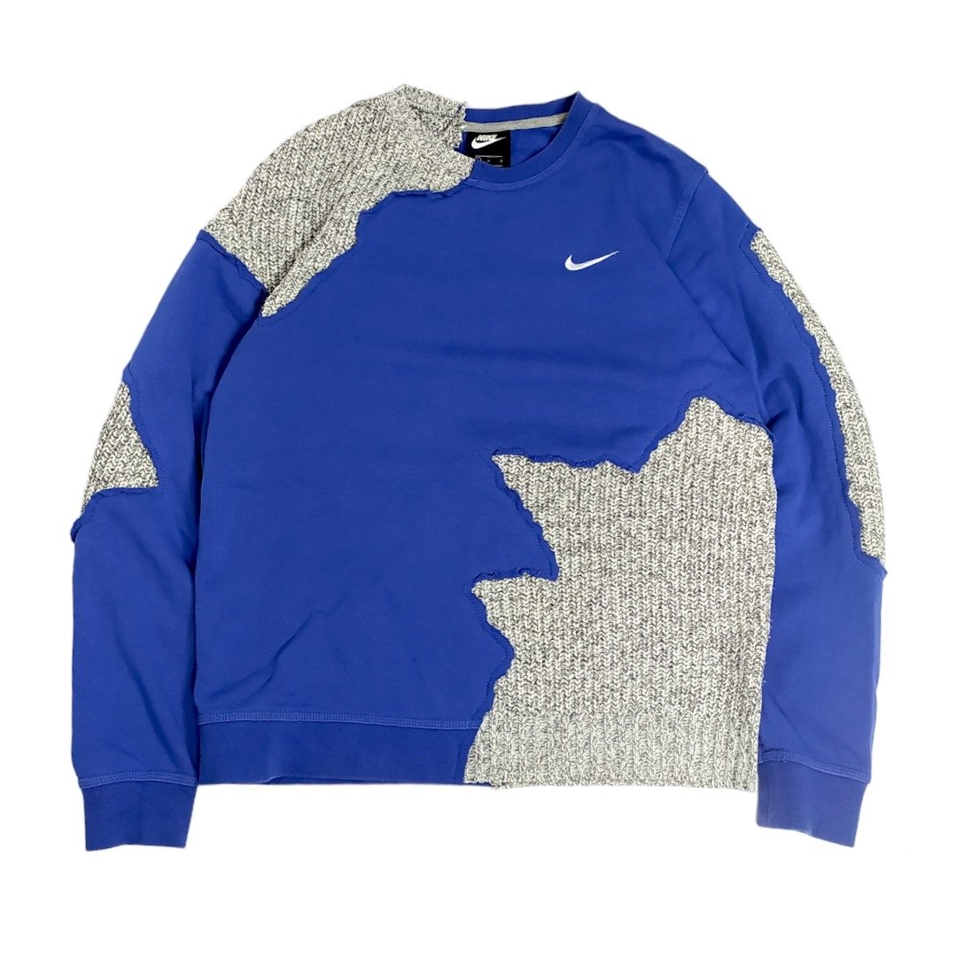 reworked nike sweatshirt