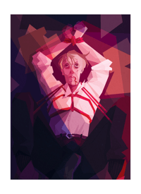 "Caught in a Web" || Hannibal Print