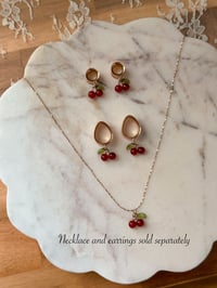 Image 3 of Carnelian Cherries (Rose Gold)