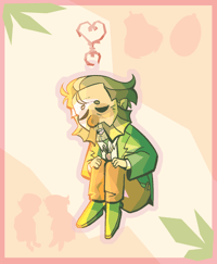 Harry Du Bois || Disco Elysium 3" Inch Acrylic Charm (PREORDER)