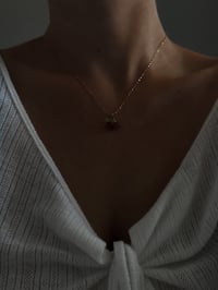 Image 6 of Carnelian Cherry Necklace