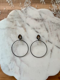 Image 1 of Simple Hoops (Black)