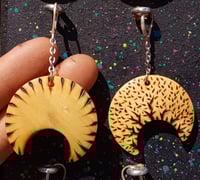 Image 2 of PENDIENTES LUNA EN EL BOSQUE