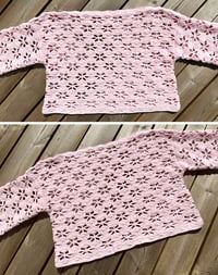 Image 5 of Sakura Sweater with 3/4 Sleeves, Size M/L