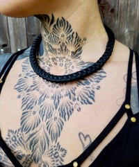 Image 2 of Black snake neklace