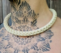 Image 1 of White snake neklace