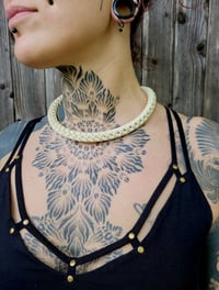 Image 2 of White snake neklace