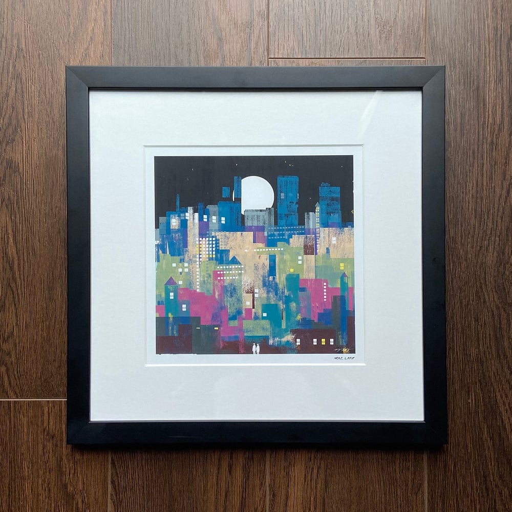 Image of Big City II (A/P Framed Print)