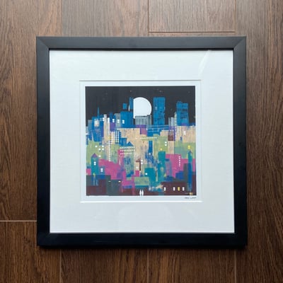 Image of Big City II (Framed Print)